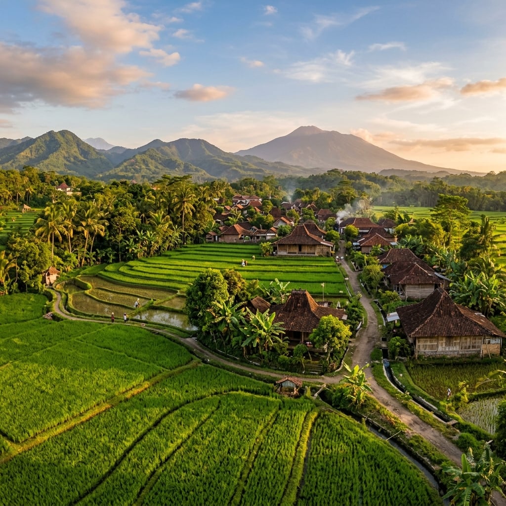 Pemandangan Desa Surorejo