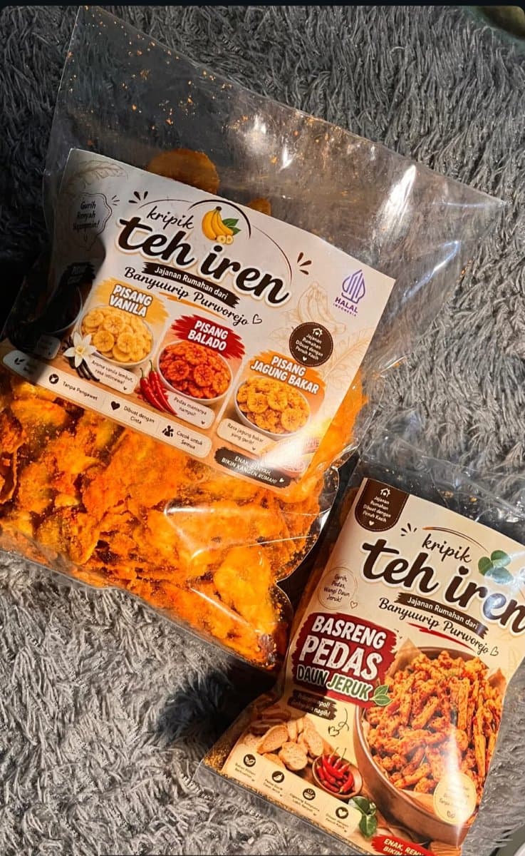 Kripik Teh Iren - Foto 1
